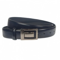 Curea barbati, casual-eleganta, din piele ecologica, latime 3 cm, bleumarin - CK188BLM