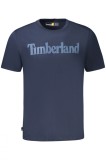 Cumpara ieftin Timberland Tricou TFO SS Linear Tea barbati, cu imprimeu, Regular fit, Bleumarin, S