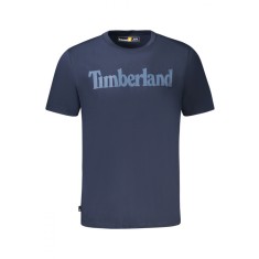 Timberland Tricou TFO SS Linear Tea barbati, cu imprimeu, Regular fit, Bleumarin, S