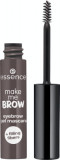 Essence Cosmetics Make Me Brow gel mascara spr&acirc;ncene 04 ashy brows, 3,8 ml