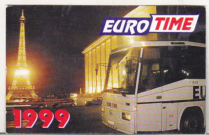 bnk cld Calendar de buzunar 1999 - Euro Time