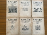 Revista Natura anul XVIII 1929 - 10 numere an complet