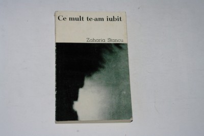 Ce mult te-am iubit - Zaharia Stancu foto