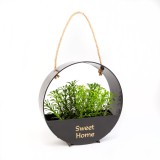 Decor de perete - cu planta artificiala - suspendabil - 19 x 19 cm - 2 tipuri Best CarHome