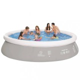 Piscina gonflabila Jilong, 450 x 122 cm, 13293L, gri, PVC, JL017526NG