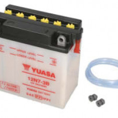 Baterie Acid/Starting YUASA 12V 7,4Ah 70A R+ Maintenance 135x75x133mm Dry charged without acid required quantity of electrolyte 0,5l 12N7-3B fits: YAM