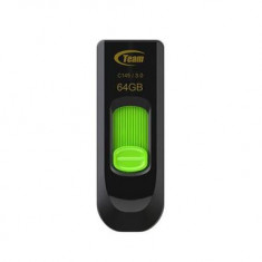 Stick USB Team Group C145, 64 GB, USB 3.0 (Verde/Negru)