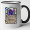 Cana maner negru personalizata HearthStone - Crystalsmith Cultist, INOVATIX&reg;. 330ml