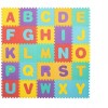 Covor Spuma Copii Springos, 172x172 cm, Multicolor, Model Alfabet, EVA, 1 cm Grosime, Puzzle