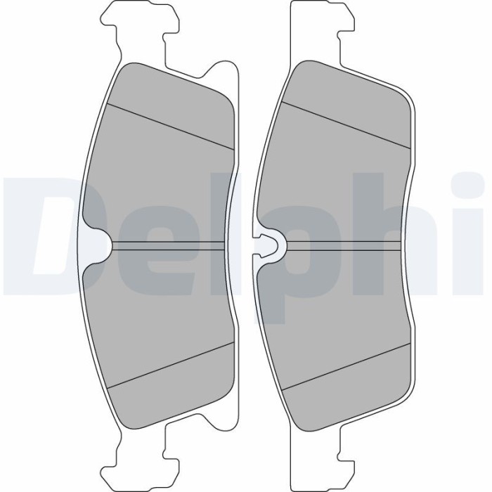 DELPHI LP2298 set placute frana,frana disc