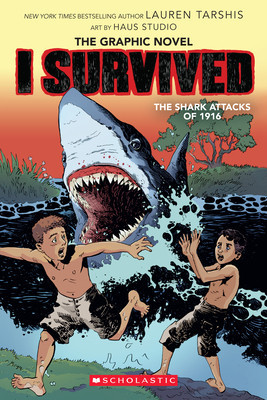 I Survived the Shark Attacks of 1916 (I Survived Graphic Novel #2): A Graphix Book foto