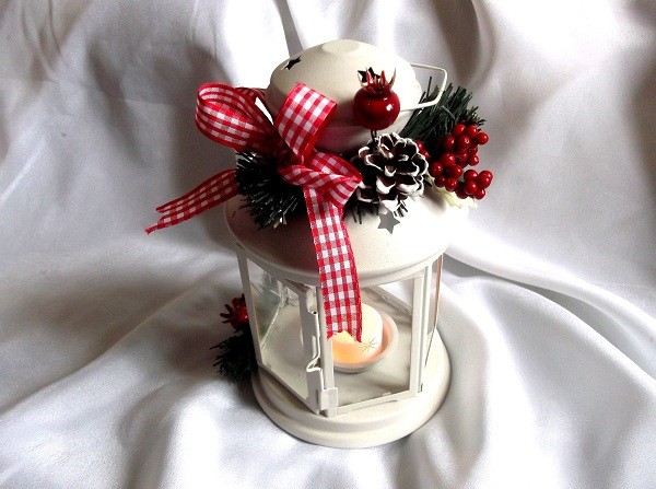 felinar decorat de craciun 42400