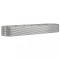 Jardiniera argintiu 510x140x68 cm otel vopsit electrostatic