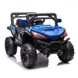 Mașină Electrică Off-Road, Jumbo, Capacitate 12V 4.5Ah, Viteza Maximă 3 km/h, Culoare Negru Albastru, Oem