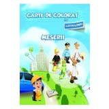 Meserii. Carte de colorat cu abtibilduri