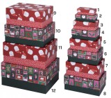 Cutie cadou - Santa &amp; North Pole Stamps - B8 Medium - pret pe bucata | Glick