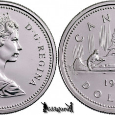 1977, 1 Dollar - Elisabeta a II-a - Canada | KM 117 | BU