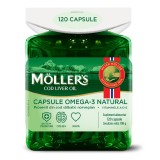 Cumpara ieftin Ulei din ficat de cod, 120 capsule, Moller's