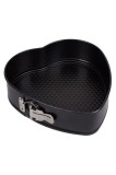 Cumpara ieftin Tavă de copt &icirc;n formă de inimă cu pereți detașabili, 25,5x24x6,8cm