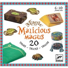 Colectia magica Djeco Malicious Magus - 20 de trucuri de magie