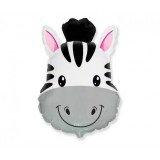 Balon Folie Cap Zebra 48x70 cm