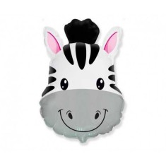 Balon Folie Cap Zebra 48x70 cm foto