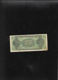 Grecia 25000000 25(milioane) drahme drachmai 1944 seria187579 xf pete