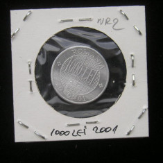 M1 C10 - Moneda foarte veche 131 - Romania - 1000 lei 2001