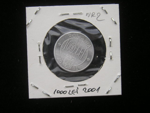 M1 C10 - Moneda foarte veche 131 - Romania - 1000 lei 2001