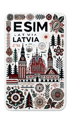 eSIM Latvia, 50GB, 30 Days, Standard foto
