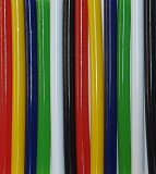 Set 12 baghete de silicon colorate cu diametru 7 mm si lungime 10 cm