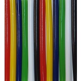 Set 12 baghete de silicon colorate cu diametru 7 mm si lungime 10 cm