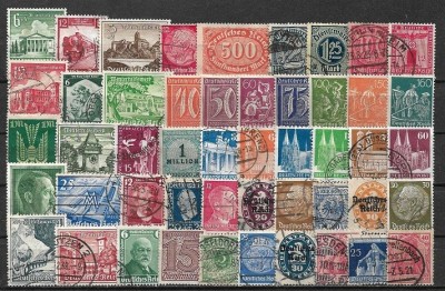 5754 - lot timbre Germania veche foto