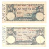 SV * Romania LOT 4 x 100000 /100 MII LEI VIII.1945 + III - X - XII.1946 * +/- VF