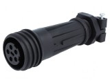 Conector circular cu 5 pini exterior, prin rotire
