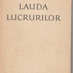 G. CALINESCU - LAUDA LUCRURILOR