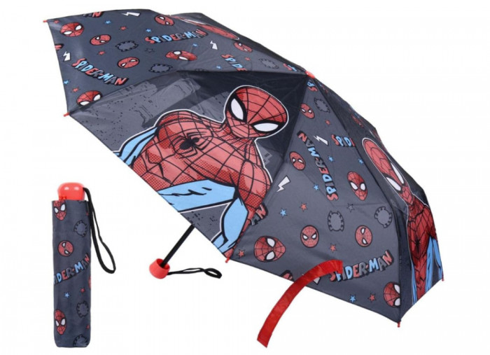 Umbrela pliabila pentru copii Spiderman CERDA LIFE S LITTLE MOMENTS - RESIGILAT