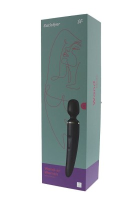 Aparat de masaj SATISFYER WAND-ER WOMEN BLACK 34cm foto