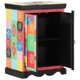 vidaXL Masă consolă, multicolor, 50x30x75 cm, lemn masiv mango