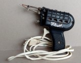 Pistol de lipit romanesc, letcon vintage anii 80, functional, produs de CEM Electromures