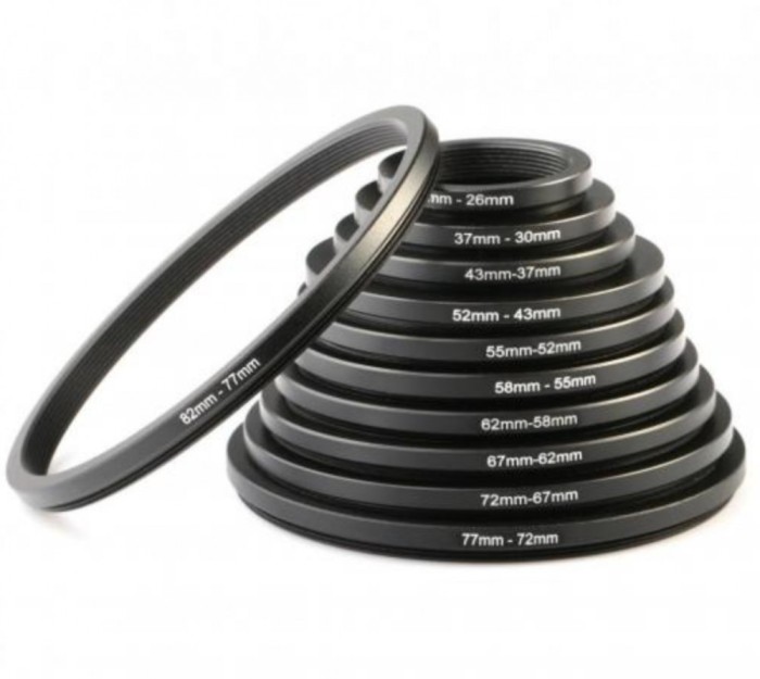 Kit Adaptoare Filet K&amp;F Concept 11 in 1 Step Down Ring Set
