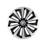 Cumpara ieftin Set 4 capace roti Fox Gri-Negru R14 Compatibil Cu Volkswagen