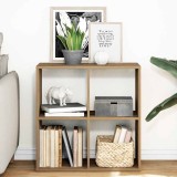 vidaXL Bibliotecă/separator, stejar artizanal, 69,5x29x69,5 cm, lemn