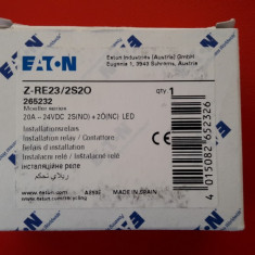 RELEU DE IMPULS (DE INSTALATIE) 2P 20A 24VDC 2NO+2NI MODEL Z-RE23/2S2O EATON