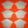Set 6 protecții calcai / branturi cu pernite Albe 5mm, Neo