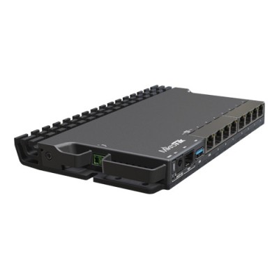 Router 1 x 2.5Gbit, 7 x Gigabit, 1 x SFP+, RouterOS L5 - MikroTik RB5009UG+S+IN SafetyGuard Surveillance foto