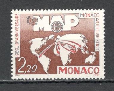 Monaco.1989 100 ani organizatia de ajutor MAP SM.683