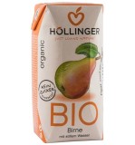 Suc Bio de Pere cu Pai Hollinger 200ml