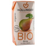 Suc Bio de Pere cu Pai Hollinger 200ml