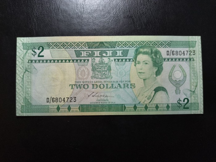FIJI 2 DOLARI 1988